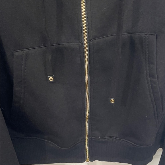 Fresh Black Zip-Up Men's Sweater - Picture 8 of 12